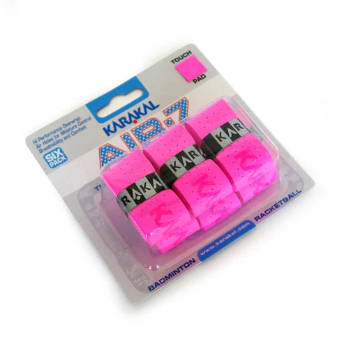 Karakal Air-7 Overwrap Grip (6 Pack) - Padelspeed - UK padel and racket sports shop (Sports & Outdoors)