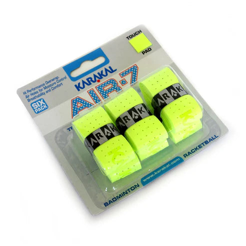 Karakal Air-7 Overwrap Grip (6 Pack) - Padelspeed - UK padel and racket sports shop (Sports & Outdoors)