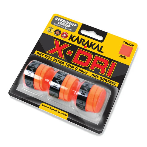 Karakal X-DRI Overwrap Grip (3 Pack) - Padelspeed - UK padel and racket sports shop (Sports & Outdoors)