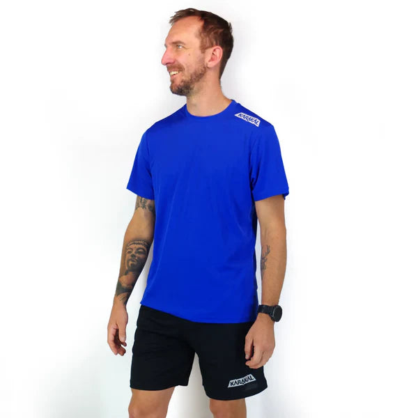 Unisex Training T-Shirt Karakal Blue - Padelspeed Padel, Squash & Tennis