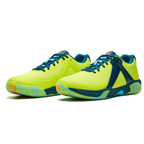 Unisex Shoes Kanso Dragonfly 2 (Lime/Blue/Navy) - Padelspeed - UK padel and racket sports shop (Shoes and accessories, Shoes)