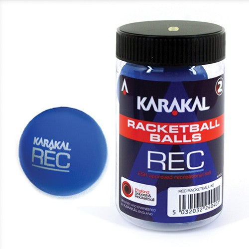 Racketball Ball Karakal Blue (Tube of 2) - Padelspeed - UK padel and racket sports shop (Sports & Outdoors)