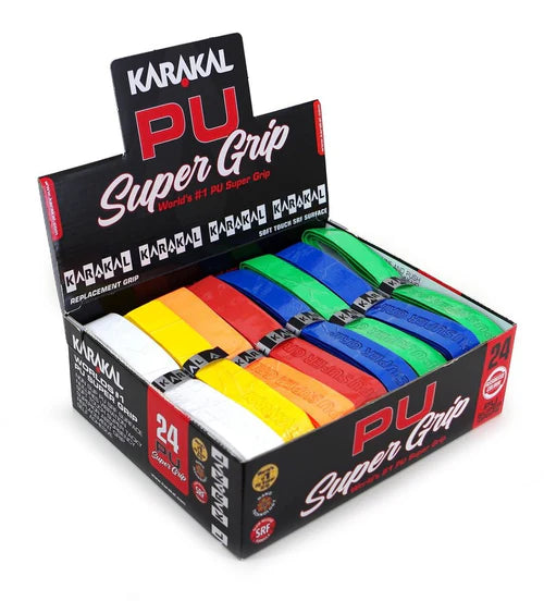 Replacement Racket Grips Karakal PU Super Grip (Box of 24)