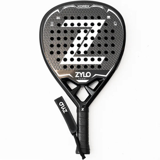 Padel Racket Zylo Korex 3K Carbon (Black)
