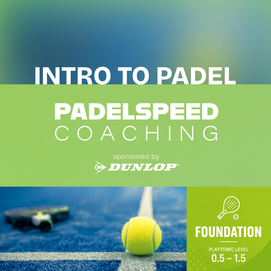 Padelspeed Coaching: Intro to Padel (Foundation), Mondays 6.30-8pm (Cardiff)