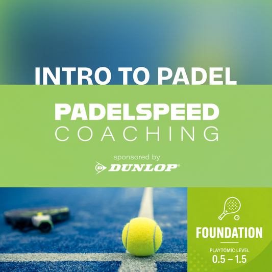 Padelspeed Coaching: Intro to Padel (Foundation), Mondays 6.30-8pm (Cardiff)