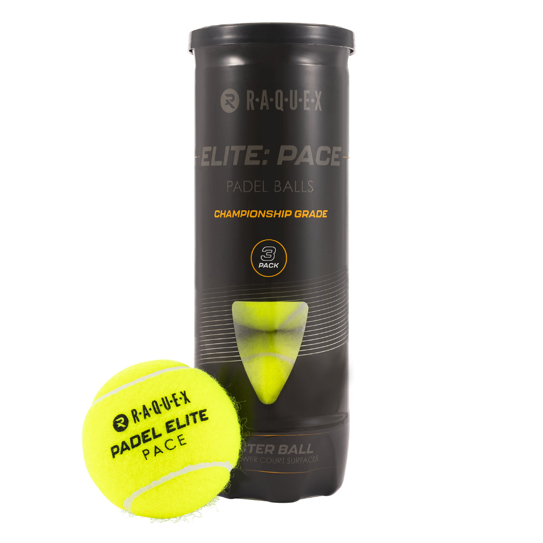 Padel Balls Raquex Elite Pace - Padelspeed - UK padel and racket sports shop (Sports and outdoors, Paddle tennis)