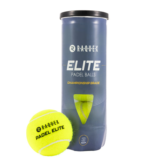 Padel Balls Raquex Elite - Padelspeed - UK padel and racket sports shop (Sports and outdoors, Paddle tennis)