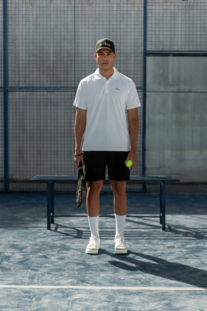 Men's Shorts Volcadita 'Court & Casual' Black - Padelspeed Padel, Squash & Tennis