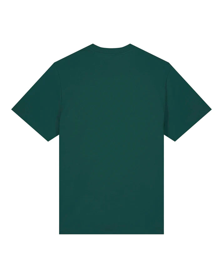 Unisex Organic Cotton T-Shirt Volcadita 'Forest Green' - Padelspeed Padel, Squash & Tennis