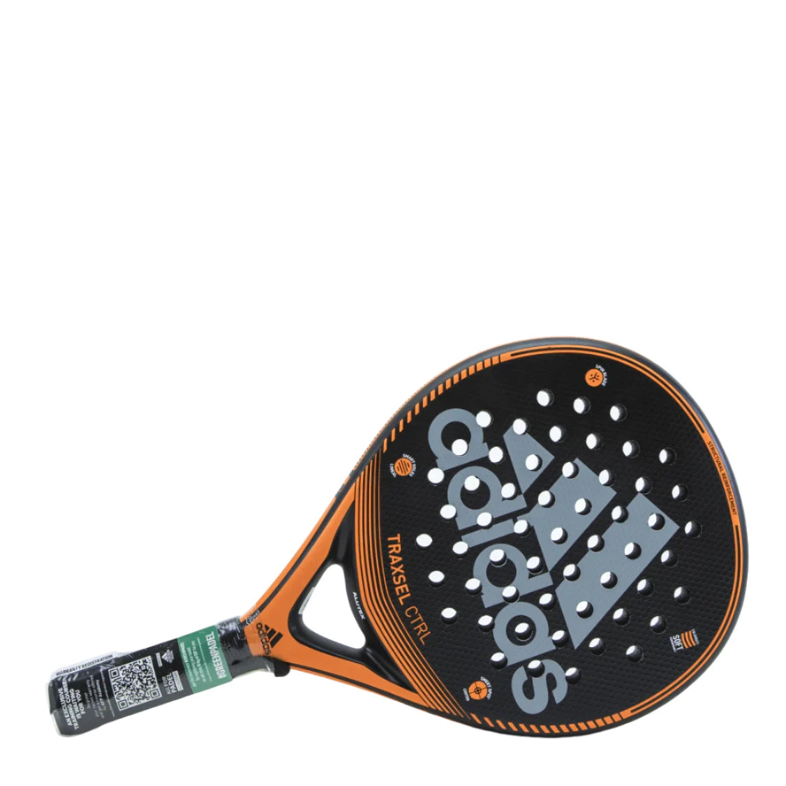 Padel Racket Adidas Traxsel Ctrl Orange/Black - Padelspeed Padel, Squash & Tennis