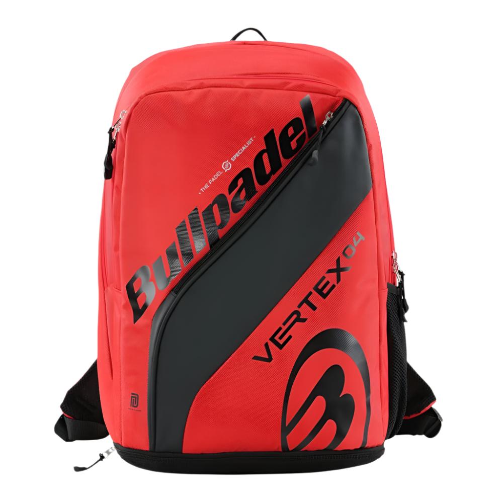 Padel Bag Bullpadel Vertex 04 Red Backpack - Padelspeed Padel, Squash & Tennis