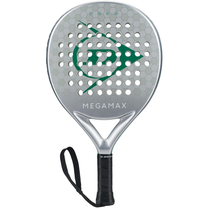 Padel Racket Dunlop Megamax Silver (2026) - Padelspeed - UK padel and racket sports shop (Sports and outdoors, Paddle tennis)