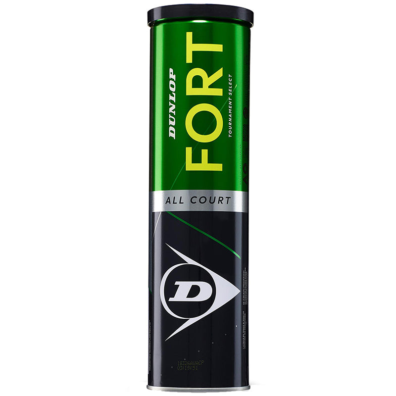 Tennis Balls Dunlop Fort All Court Tournament Select (4 Ball Tube) - Padelspeed - UK padel and racket sports shop (Sports and outdoors, Tennis)