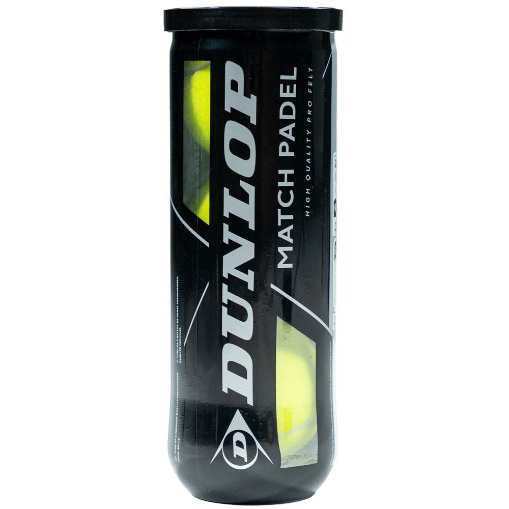 Padel Balls Dunlop Match Box of 24 Tubes (72 Balls)