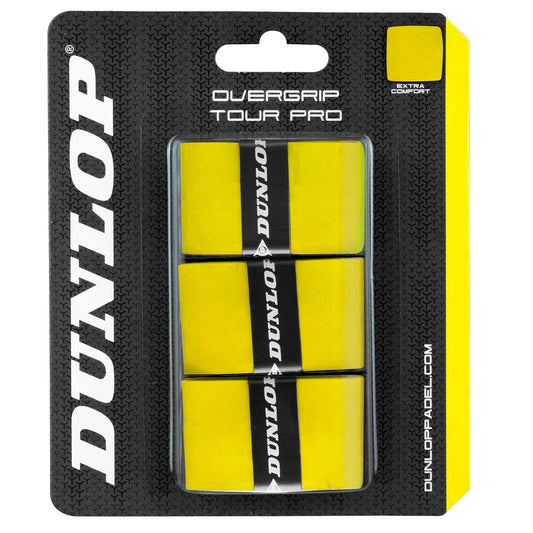 Racket Overgrip Dunlop Tour Pro (Yellow) - Padelspeed - UK padel and racket sports shop (Sports and outdoors, Paddle tennis)