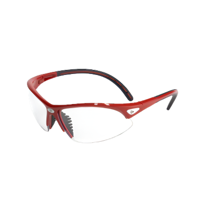 Squash Eye Protection Goggles Dunlop Competition (Red/Black) - Padelspeed - UK padel and racket sports shop (Sports and outdoors, Fitness and exercise)