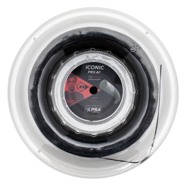 Dunlop Iconic Pro AF 1.22mm / 17 Guage Squash String (200m Reel)