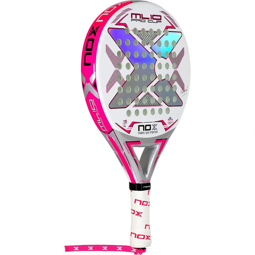 Padel Racket NOX ML10 Pro Cup Silver - Padelspeed - UK padel and racket sports shop (Sports and outdoors, Paddle tennis)