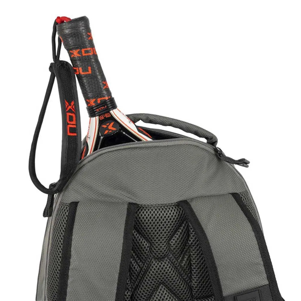 Padel Bag NOX Street Grey Backpack - Padelspeed - UK padel and racket sports shop (Sports and outdoors, Paddle tennis)