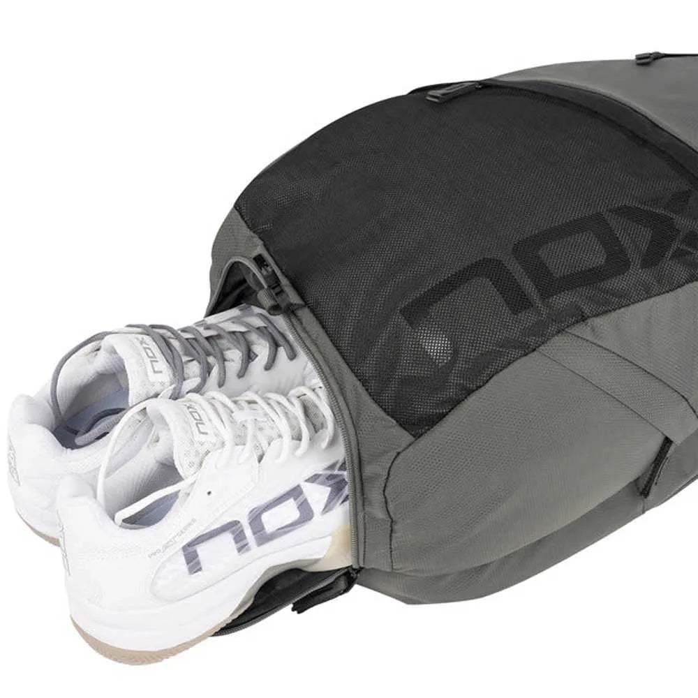 Padel Bag NOX Street Grey Backpack - Padelspeed - UK padel and racket sports shop (Sports and outdoors, Paddle tennis)