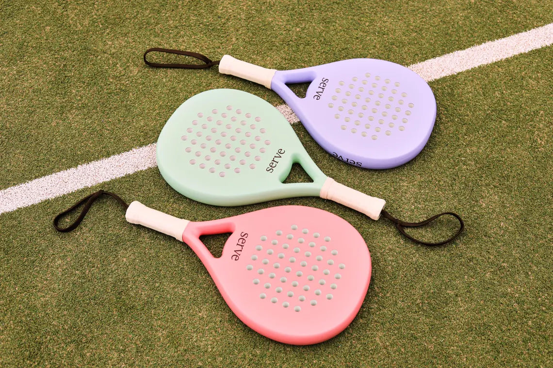 Padel Racket Serve Pastel Green