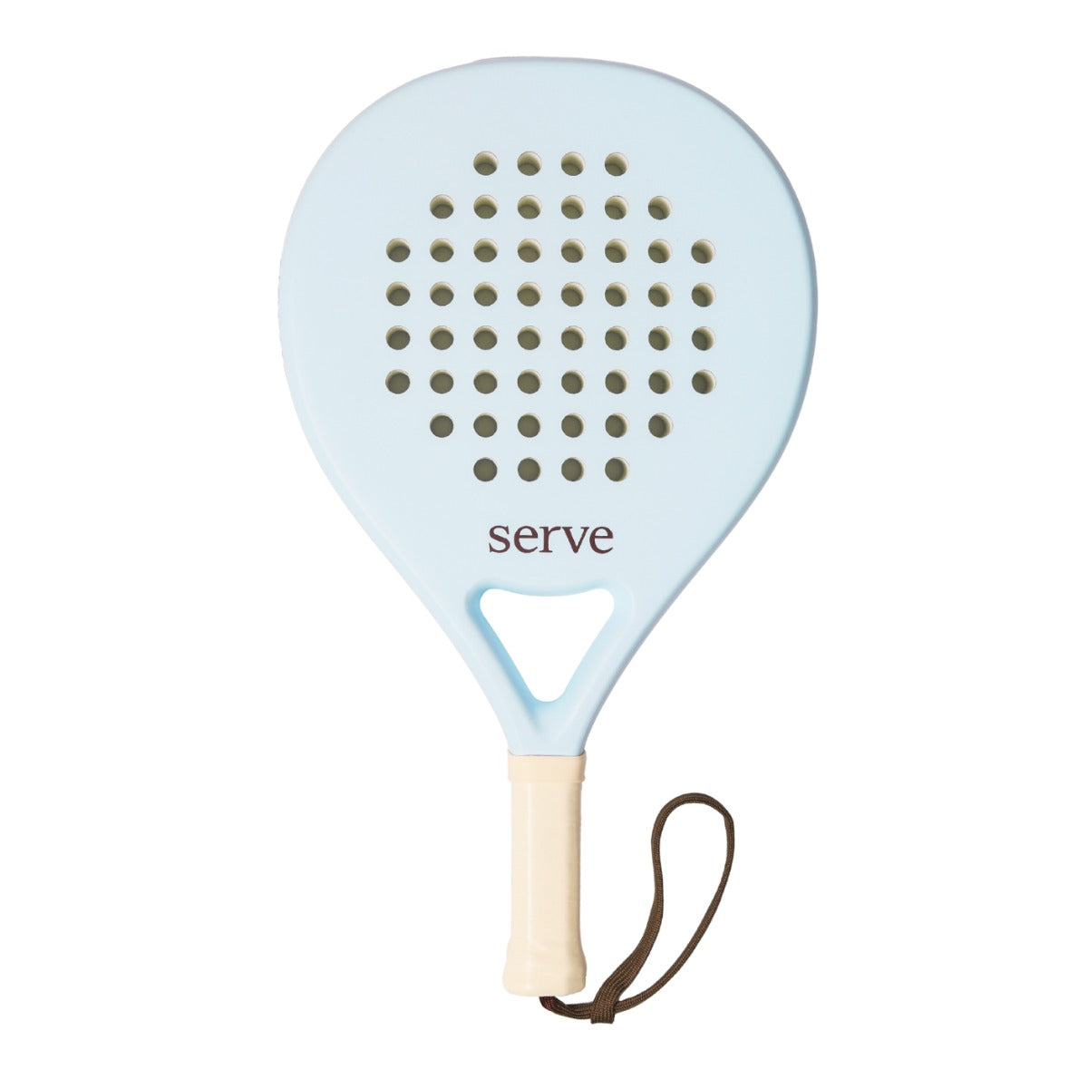 Padel Racket Serve Pastel Blue