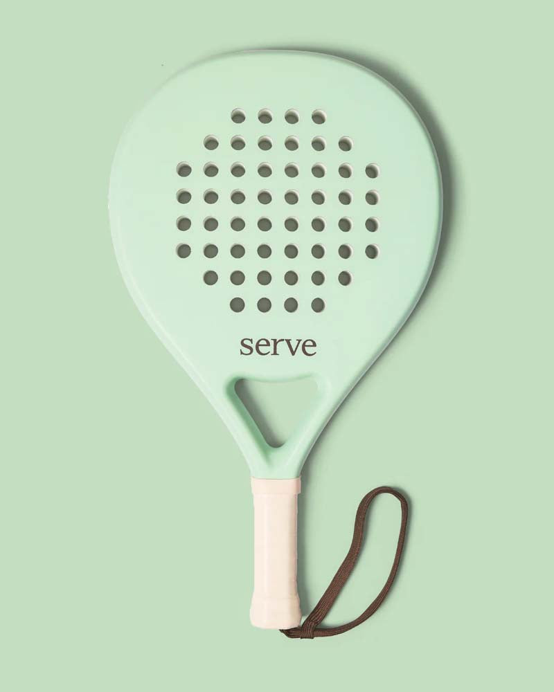 Padel Racket Serve Pastel Green