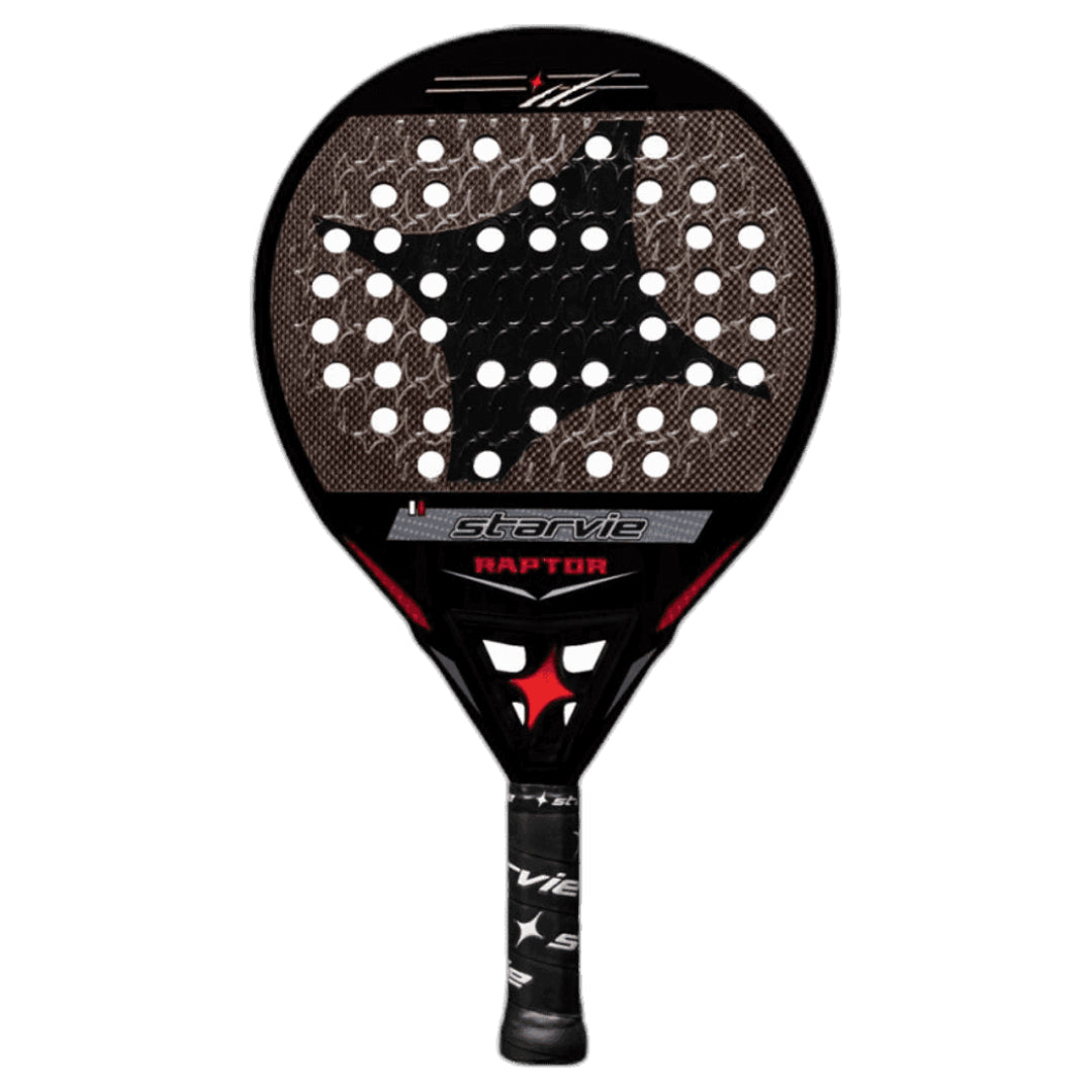 Padel Racket Starvie Raptor Black Master Limited Edition