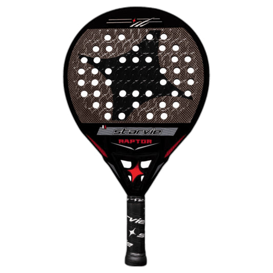 Padel Racket Starvie Raptor Black Master Limited Edition