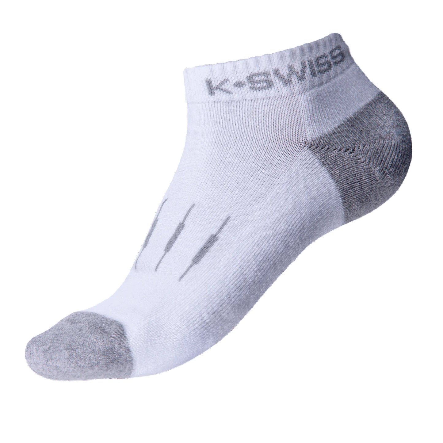 Sport Socks K-Swiss Women's White (3-Pack) - Padelspeed - UK padel and racket sports shop (Sports and outdoors, Sports clothing)