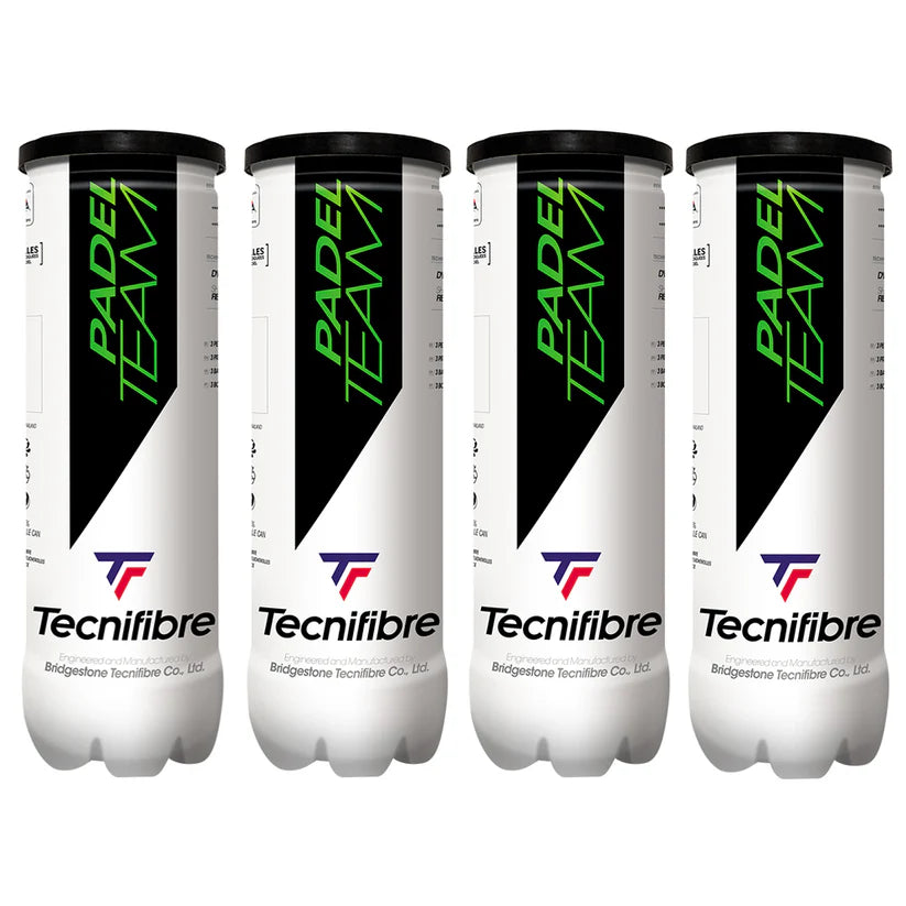 Padel Balls Tecnifibre Team (Dozen) - Padelspeed - UK padel and racket sports shop (Sports and outdoors, Paddle tennis)