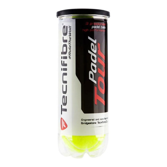 Padel Balls Tecnifibre Tour - Padelspeed - UK padel and racket sports shop (Sports and outdoors, Paddle tennis)