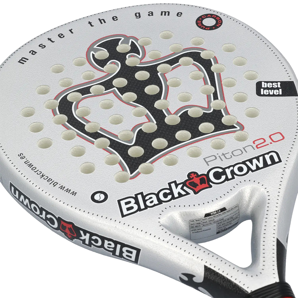 Padel Racket Black Crown Piton 2 - Padelspeed Padel, Squash & Tennis