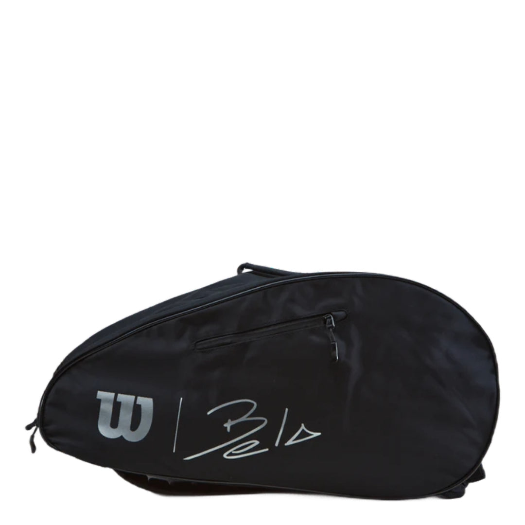 Padel Bag Wilson Bela Super Tour Black - Padelspeed - UK padel and racket sports shop (Sports and outdoors, Paddle tennis)