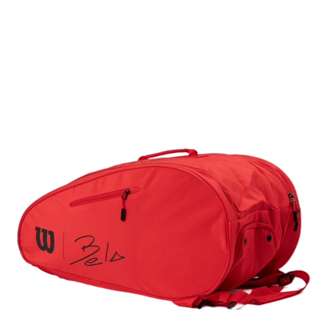 Padel Bag Wilson Bela Super Tour Red - Padelspeed - UK padel and racket sports shop (Sports and outdoors, Paddle tennis)