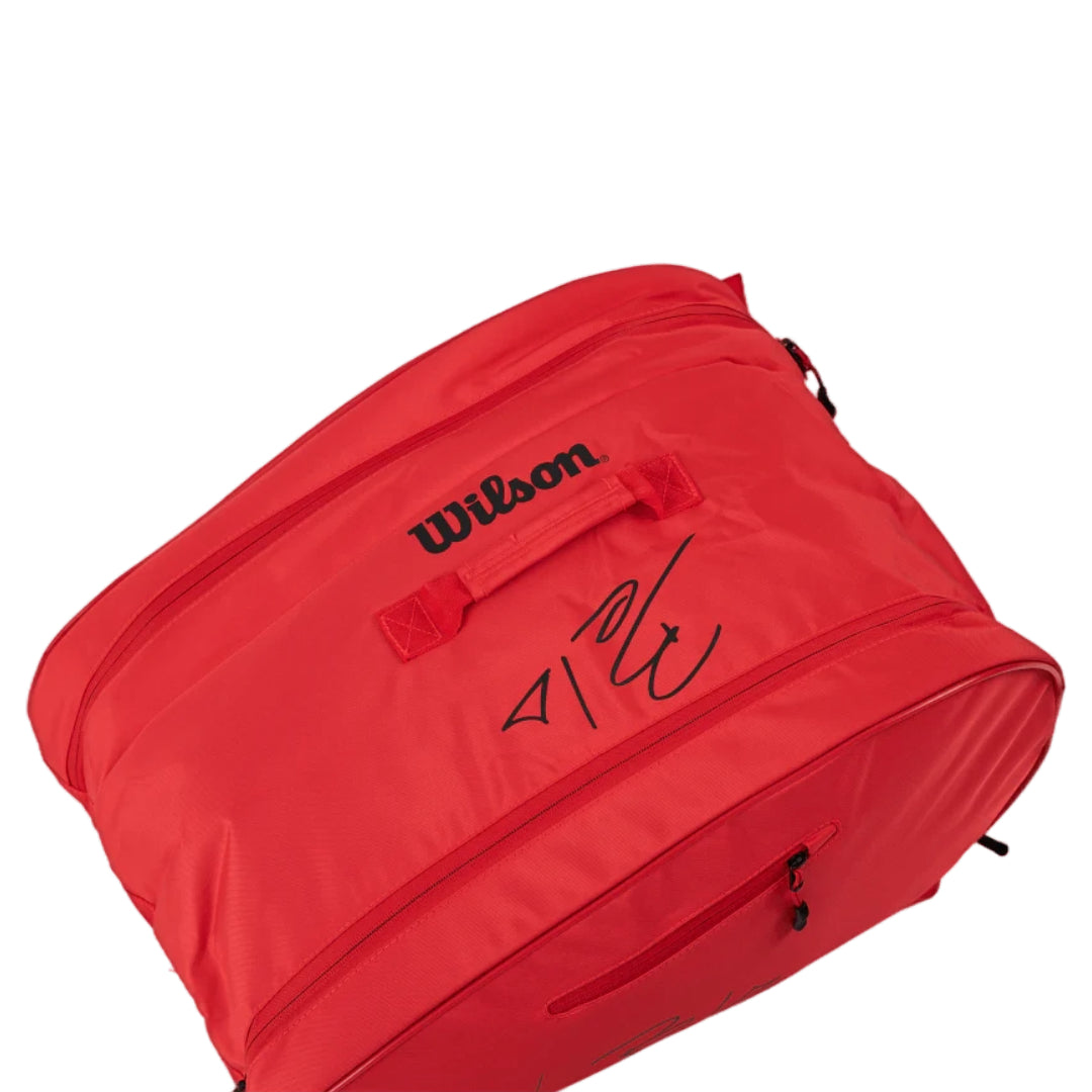 Padel Bag Wilson Bela Super Tour Red - Padelspeed - UK padel and racket sports shop (Sports and outdoors, Paddle tennis)