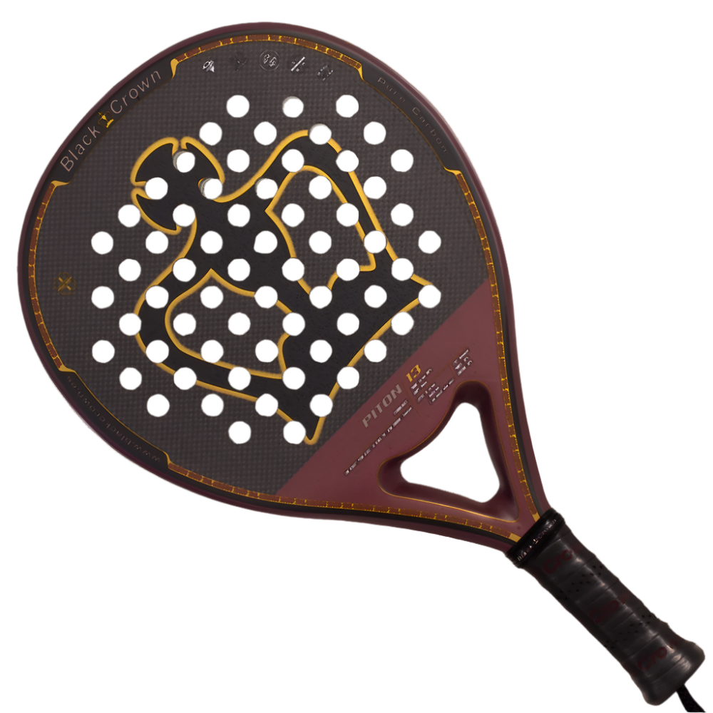 Padel Racket Black Crown Piton 13 - Padelspeed - UK padel and racket sports shop (Sports and outdoors, Paddle tennis)