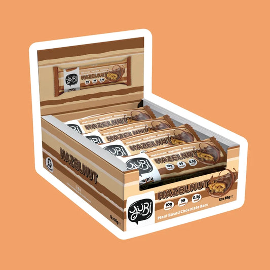 Box of 12 Protein Bars YuBi (Hazelnut)